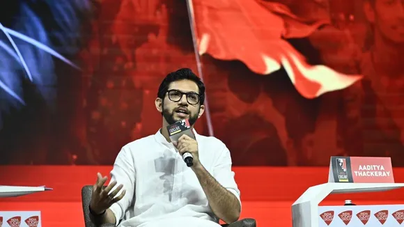baby penguin Aaditya Thackeray