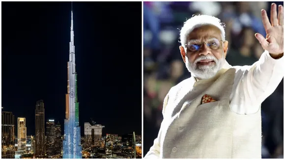 Burj Khalifa India Narendra Modi