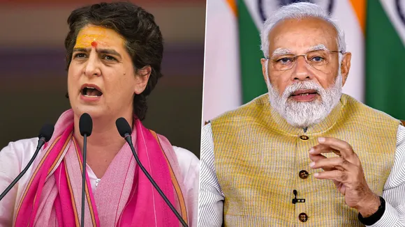 Priyanka Gandhi Narendra Modi
