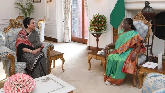 NCW Chairperson Rekha Sharma submitted a comprehensive report to President Droupadi Murmu on Sandeshkhali incident, on 5th March