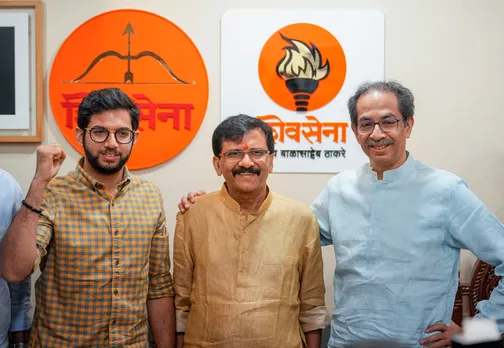 Uddhav Aaditya Thackeray Sanjay Raut Shiv Sena