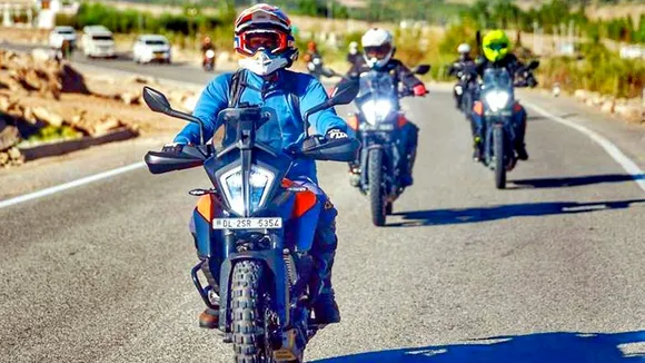 Rahul Gandhi rides bike from Leh to Pangong Lake