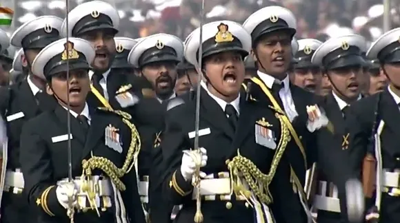 Indian Coast Guard Marching Contingent