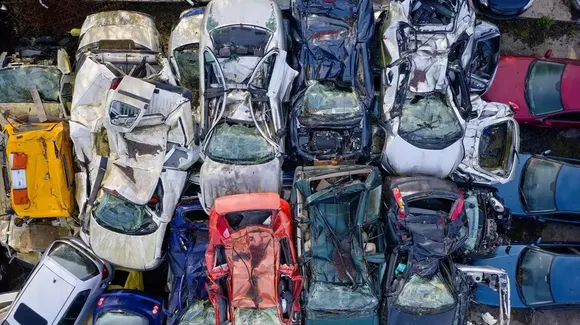 Scrapped vehicles