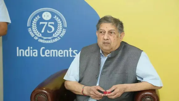 India Cements MD N Srinivasan