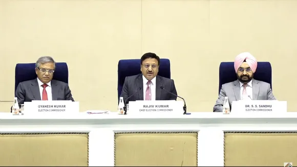 Gyanesh Kumar, Rajiv Kumar and SS Sandhu
