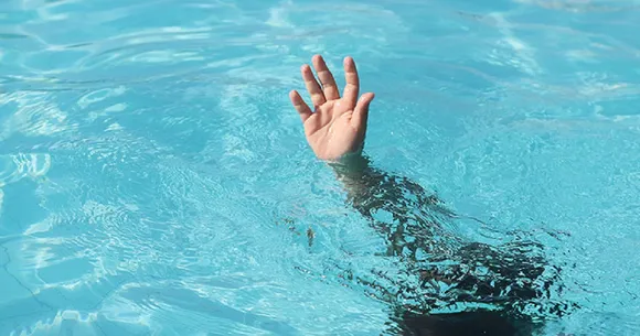 Swimming pool death