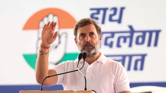 Leader of Opposition in the Lok Sabha Rahul Gandhi