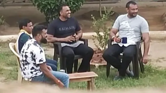 Kannada actor Darshan Thoogudeepa inside Central jail at Parappana Agrahara