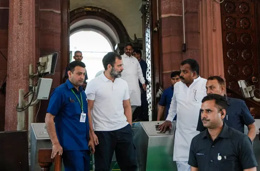 Rahul Gandhi at Parliament House