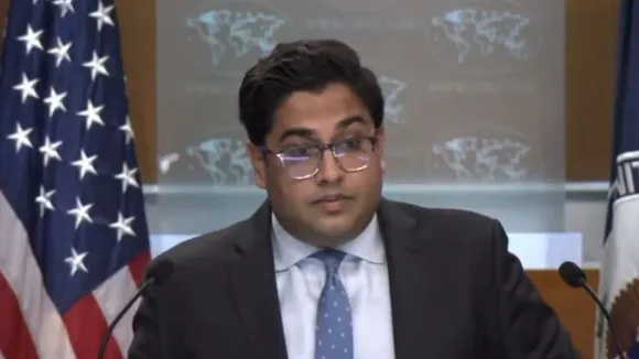 US State Department's principal deputy spokesperson Vedant Patel