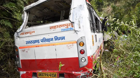 Mussoorie-Dehradun bus accident