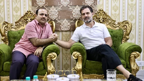 Danish Ali and Rahul Gandhi