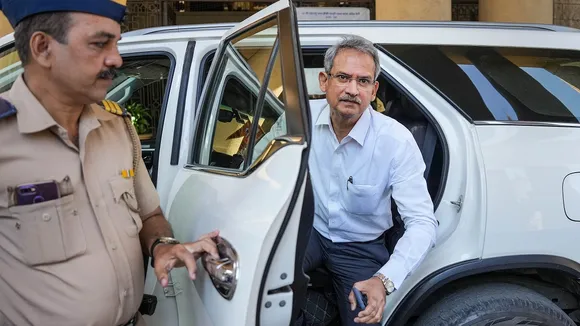 Anil Desai arrives at EOW office on 5th March, 2024