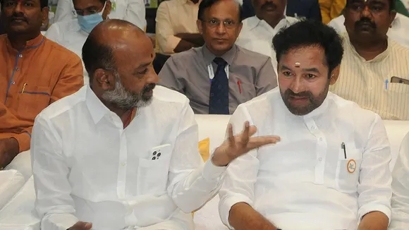 G Kishan Reddy Bandi Sanjay kumar Telangana BJP