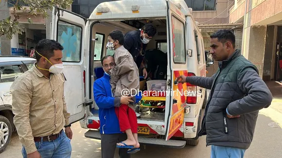 Gurugram woman locks self and son