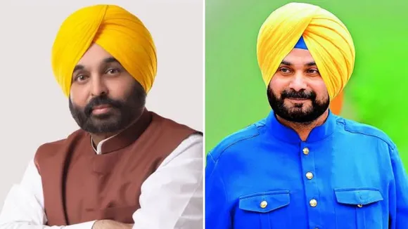 Bhagwant Mann Navjot Singh Sidhu