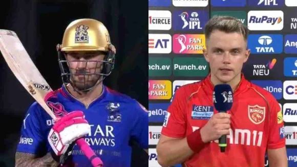 Faf Du Plessis Sam Curran
