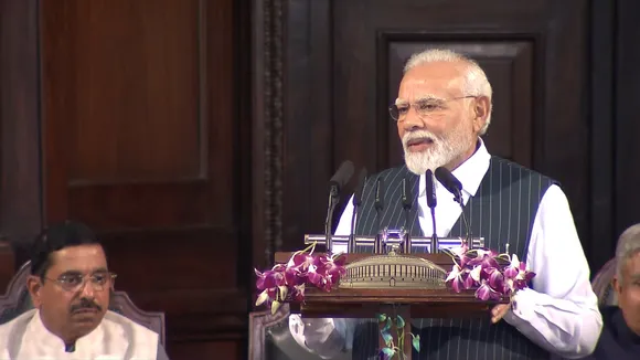 Parliament session Narendra Modi Central Hall event