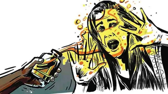 acid attack victim