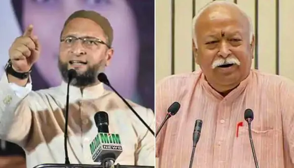 Asaduddin Owaisi Mohan Bhagwat