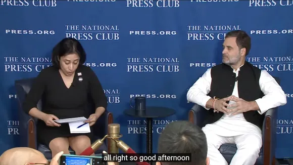 Rahul Gandhi in US