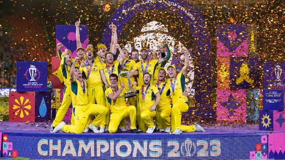 Australia picks World Cup 2023 trophy