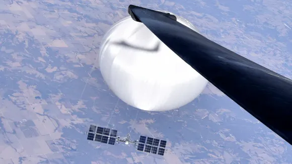 US U-2 pilot showing Chinese spy balloon