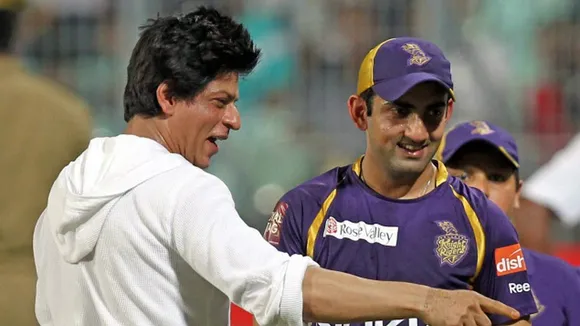 Gautam Gambhir KKR Shah Rukh Khan