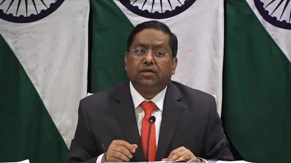 MEA India spokesperson Randhir Jaiswal (File image)