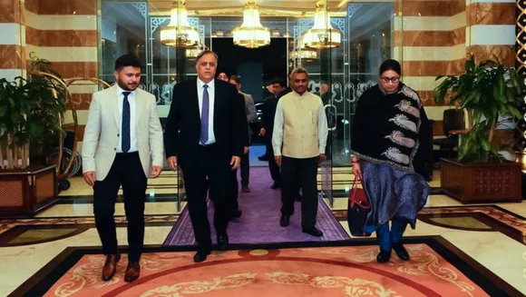 Smriti Irani in Saudi Arabia