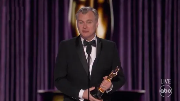 Christopher Nolan wins his first Oscar for directing 'Oppenheimer'