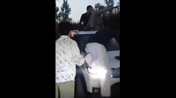 Engineer Rashid car attacked