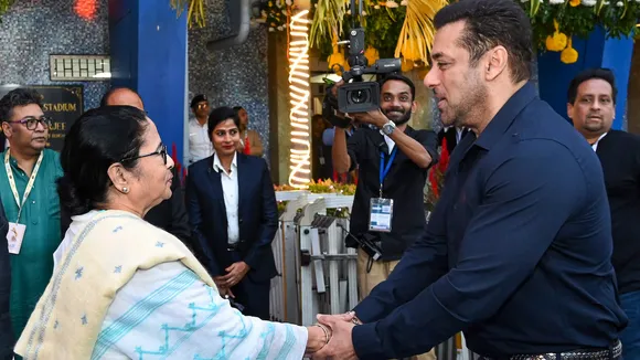 Mamata Banerjee and Salman Khan