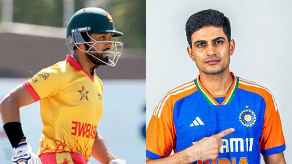 Sikandar Raza and Shubman Gill