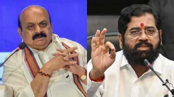 Basavaraj Bommai Eknath Shinde Maharashtra Karnataka