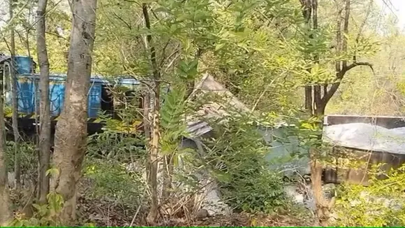 Goods train derails Odisha