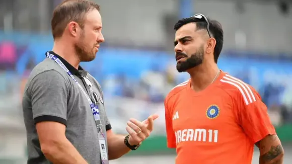 AB de Villiers Virat Kohli