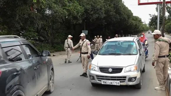 Manipur Police Manipur Curfew Manipur Violence
