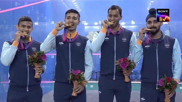 India Squash Gold Asian Games