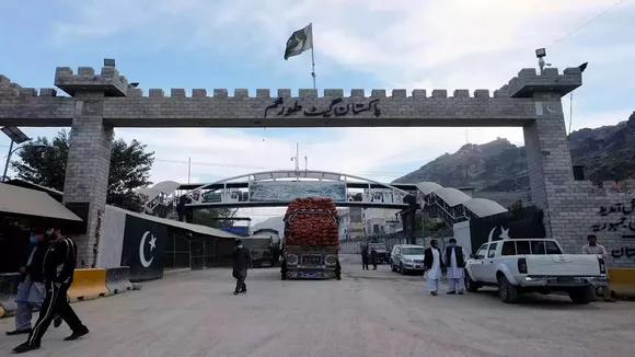 Pakistan and Afghanistan Torkham Border