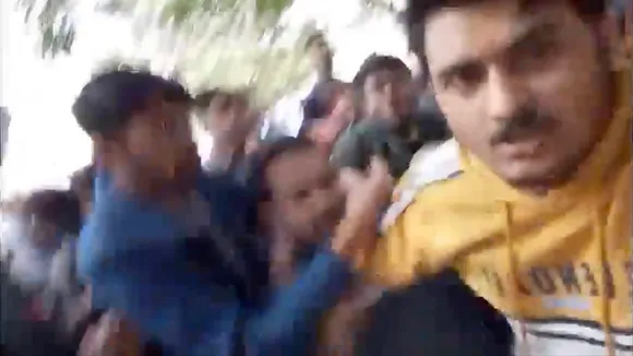 Students watching Ayodhya event attacked in Jadavpur University