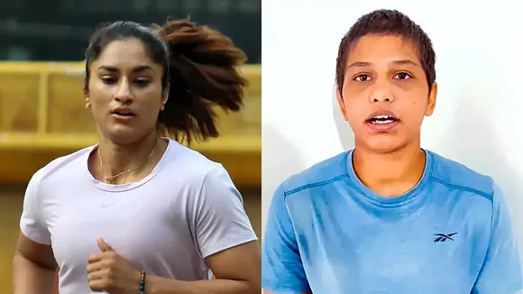 Vinesh Phogat Antim Panghal