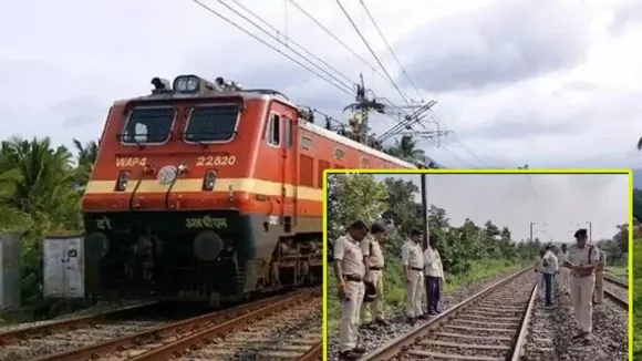 Burhanpur Madhya Pradesh Train Derail Attempt