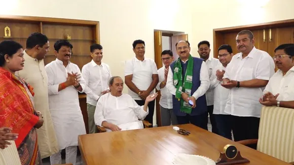 Santrupt Misra joins BJD