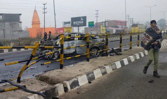 Rishabh Pant's Mercedes car catches fire after accident