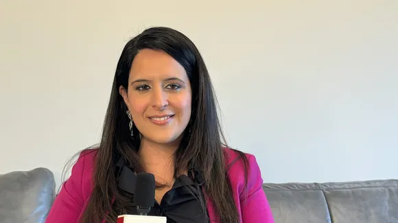 Noted Indian American defense and national security expert Krystle Kaul during an interview with PTI, in Washington