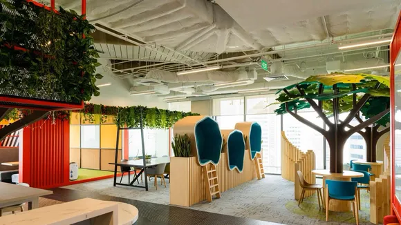 office workspace working 