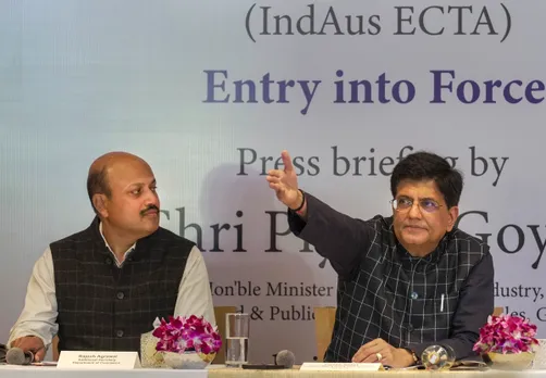 Piyush Goyal at IndAus ECTA event
