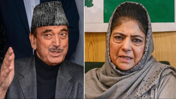 Ghulam Nabi Azad Mehbooba Mufti